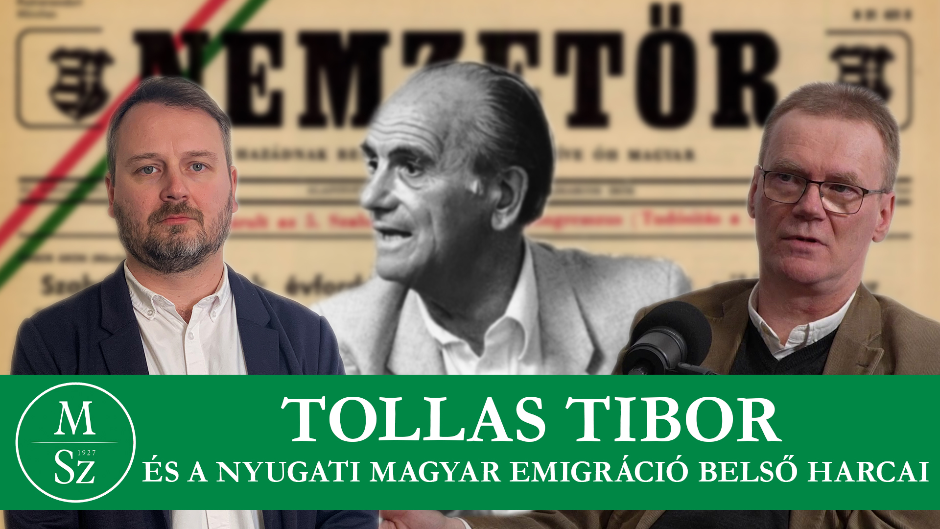 Tollas Tibor és a nyugati magyar emigráció belső harcai – Beszélgetés Hajnal Gézával